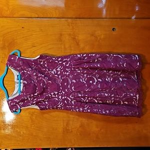 Vince Camuto lace overlay dress